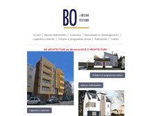 Tablet Screenshot of bo-architecture.com